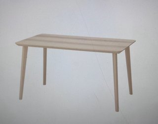 Mesa Comedor Lisabo Ikea Fresno 140x78cm