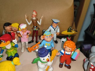 Super lote figuras goma pvc comics Spain años 80