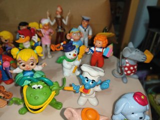 Super lote figuras goma pvc comics Spain años 80