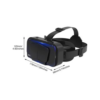 Gafas VR 3D con auriculares 360°
