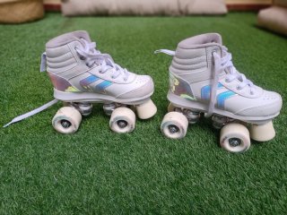 Patines Infantiles Blancos Talla 32