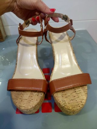 Sandalias de cuña