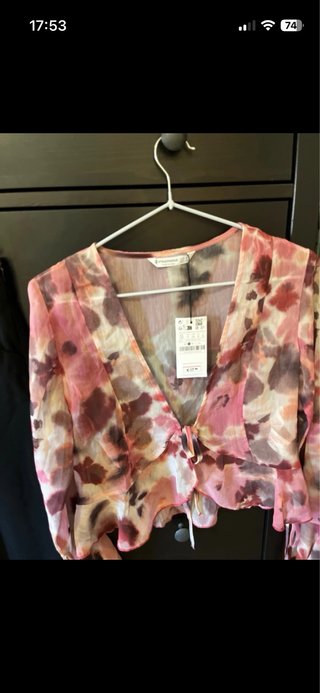 Top Stradivarius y Palazzo Bershka T.38