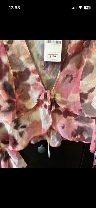 Top Stradivarius y Palazzo Bershka T.38
