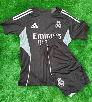 Conjunto Real Madrid Adidas Negro