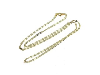 Collar Bicolor Oro 18k