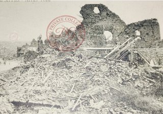 Postal WWI Ruinas Arras Francia