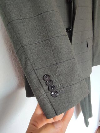 Traje verde hombre talla L