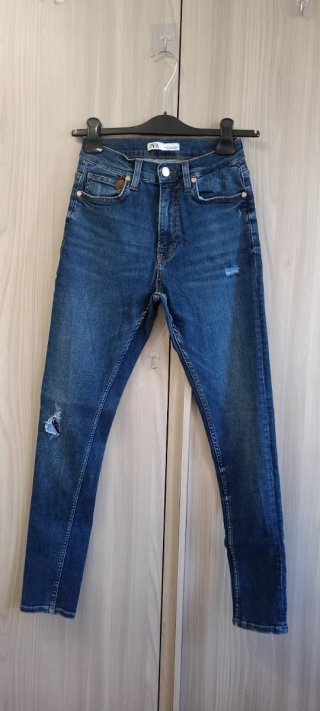 Set Uomo Ragazzo Jeans Zara e T-shirt Blu