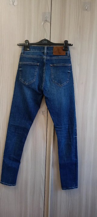 Set Uomo Ragazzo Jeans Zara e T-shirt Blu
