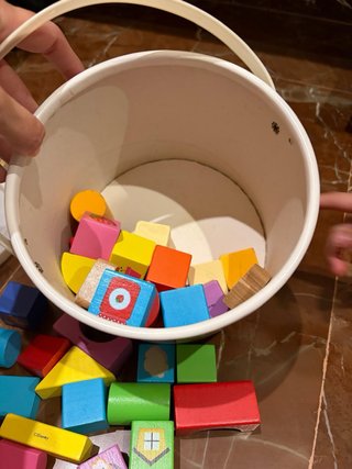 Disney Baby Bloques Madera Cubos Bebé