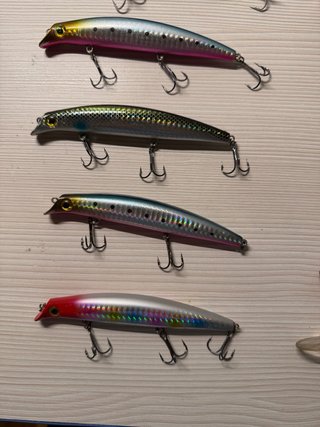 Lote de 15 señuelos de pesca