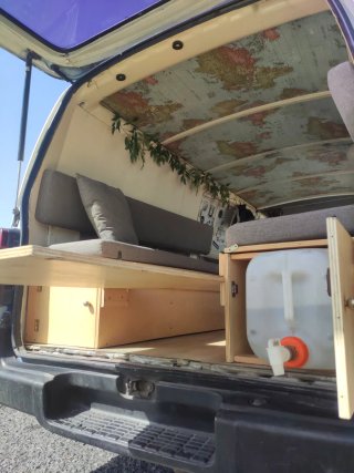 Camper furgo Toyota Hiace 1993