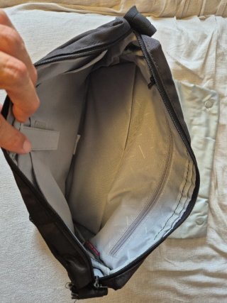 Bolsa de portátil Roncato negra