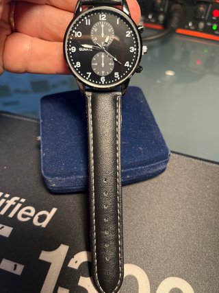 Reloj Militar Cronógrafo Negro