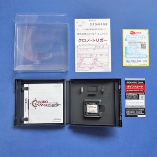 Chrono Trigger reg card + ost oficial nintendo ds