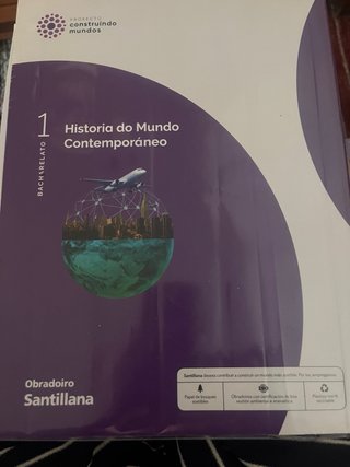 Historia do Mundo Contemporaneo 1 BAC.