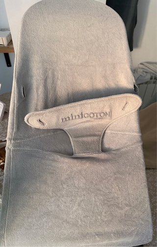 Funda MiniCotton para hamaca BabyBjörn Gris