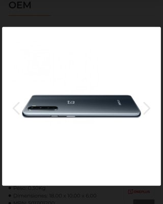 OnePlus Nord 5G - Smartphone 128GB, 8GB RAM