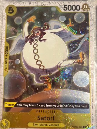 Carte One Piece Edward Newgate, Crocodile, Satori,