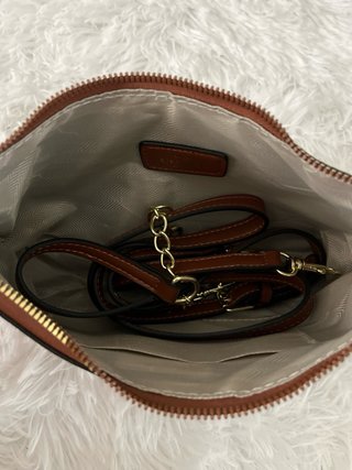 Bolso Coach Cherry Monogram Marrón Rosa Old Money