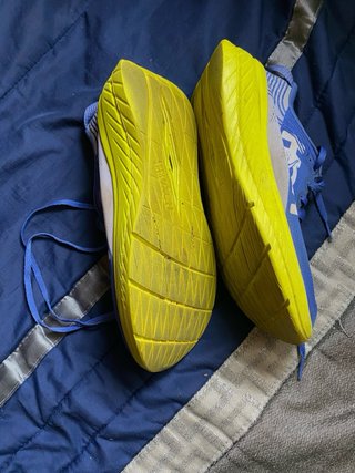 Zapatillas Hoka Azul/Amarillo Talla 43.5