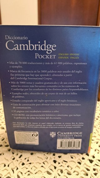 Diccionario Bilingüe Cambridge Spanish-English ...