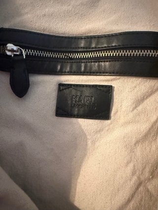 Bolso Karl Lagerfeld Negro con Dibujo