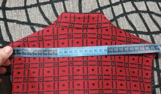 Chaleco Fallero Niño Rojo y Negro