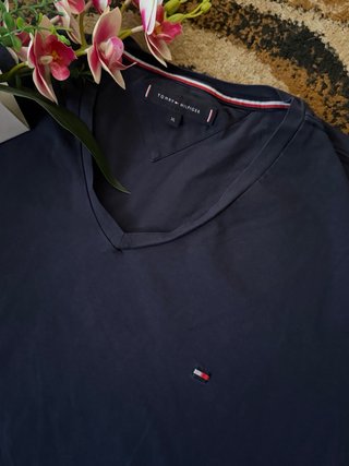 T-shirt Tommy Hilfiger XL Blu Scuro