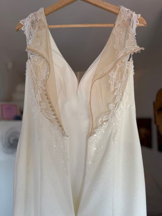 Vestido novia Mónica Loretti 8121 T40 nuevo