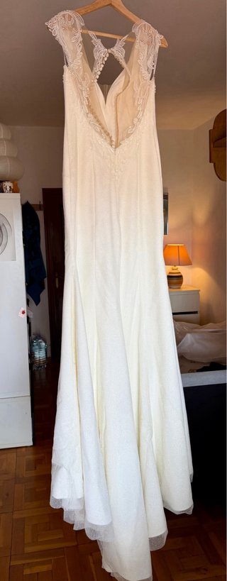 Vestido novia Mónica Loretti 8121 T40 nuevo