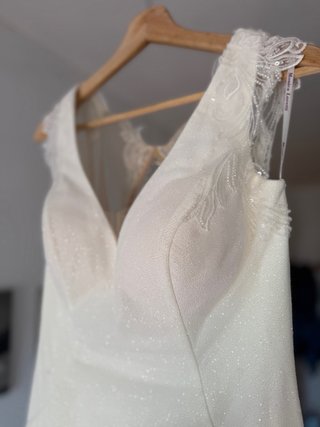 Vestido novia Mónica Loretti 8121 T40 nuevo