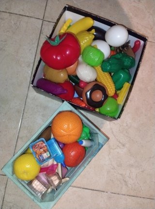 Cocinita de madera para niños