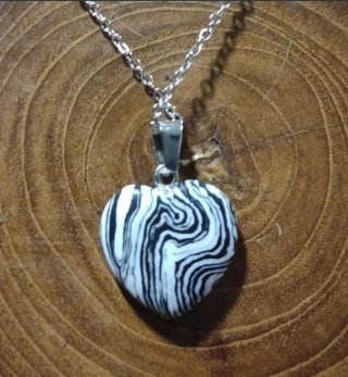 Colgante Corazón Piedra Natural