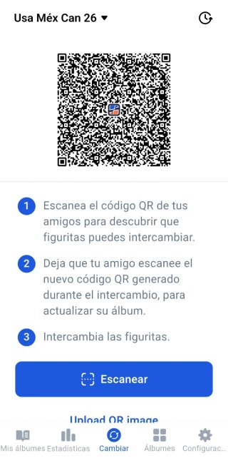 Cambio cromos Panini Mundial 2026. Zona Hipercor