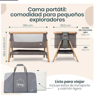 Cuna colecho + hamaca
