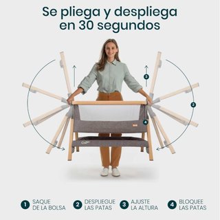 Cuna colecho + hamaca