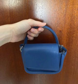 Bolso mini azul