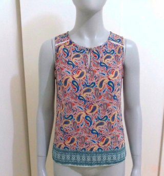 Blusa sin mangas talla 40