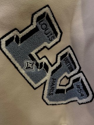 Louis Vuitton Leather Bunny Varsity Jacket