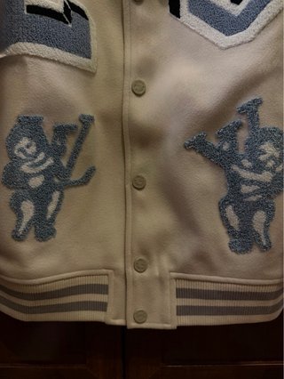Louis Vuitton Leather Bunny Varsity Jacket