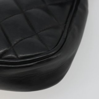 CHANEL Matelasse Chain Shoulder Bag Lamb Skin