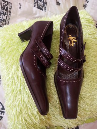Zapatos k piel marrones