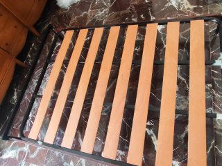 Cama 1.35 con somier y colchón
