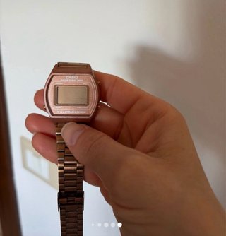 Orologio Casio donna oro rosa