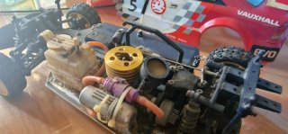 Coche RC gasolina Vauxhall Astra