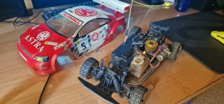 Coche RC gasolina Vauxhall Astra