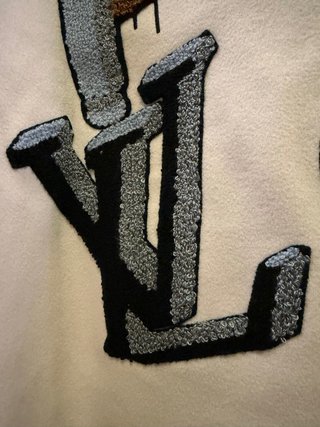 Louis Vuitton Leather Bunny Varsity Jacket