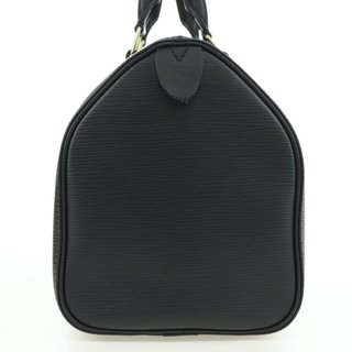 LOUIS VUITTON Epi Speedy 25 Hand Bag Black M59042